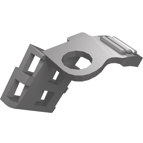 23983 - Minifigure Armor Shoulder Pad with Scabbard for 2 Katanas