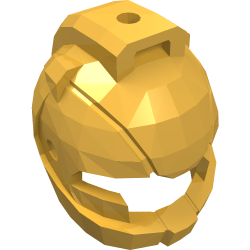 22380 - Minifigure, Headgear Helmet Space with Air Intakes and Hole on Top